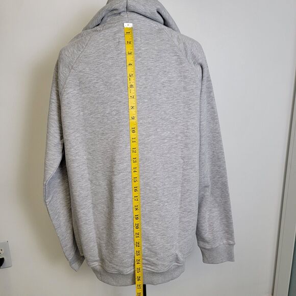 Leif Nelson Mens Grey Long Sleeve Hoodie XL NWT - Picture 7 of 16